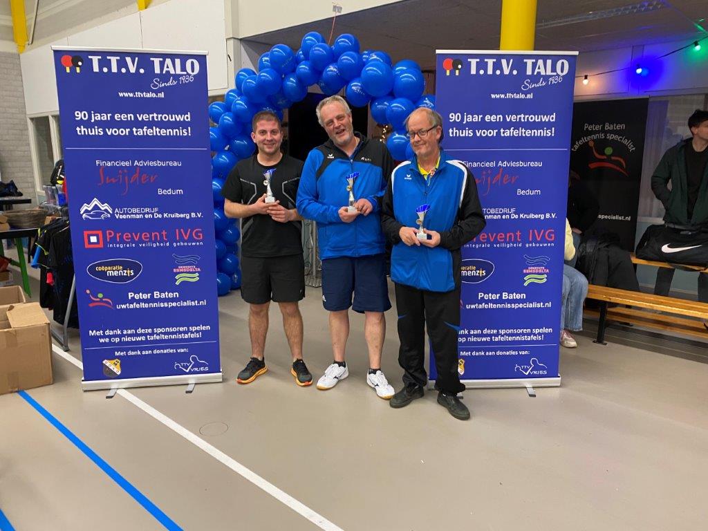 Sen.G v.l.n.r. Kamil Dziuban Hans Frikken en Jan Willem Zuidinga